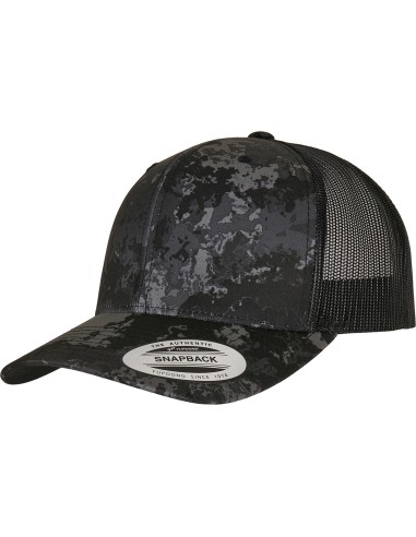 FLE-6606VC-YP Classics® Veil Camo™ Retro Trucker Cap